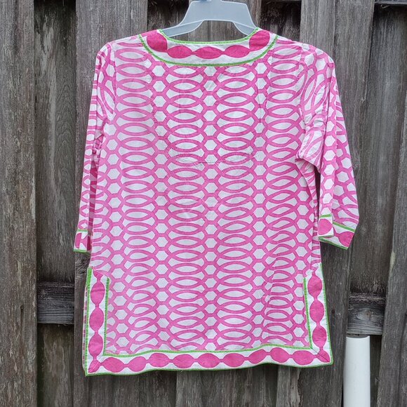 Gretchen Scott Designs V Neck Tunic top - Picture 3 of 3
